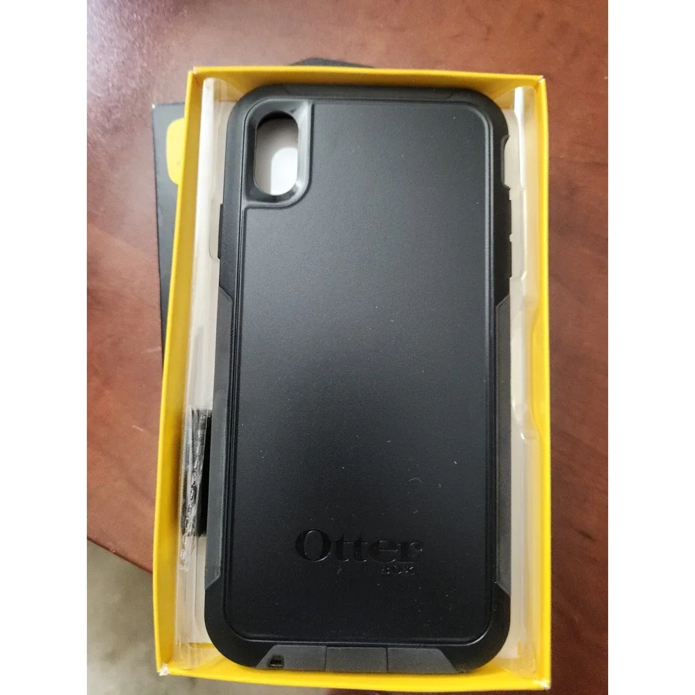 OtterBox Pursuit Series iPhone XS Max Case Black Rugged Protection 77-60116